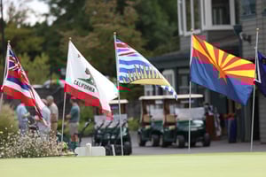 57th Eddie Hogan Cup Team Matches - Flags