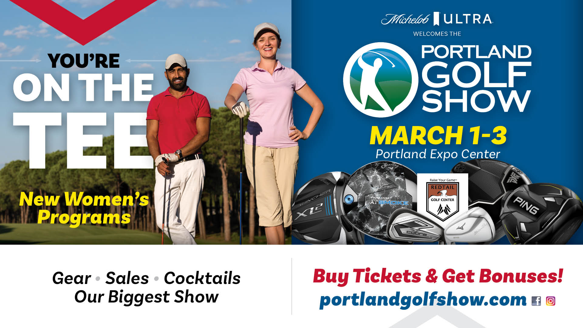 Michelob Ultra Welcomes the Portland Golf Show